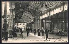 CPA Vittel, Galerie Promenoir 1904 