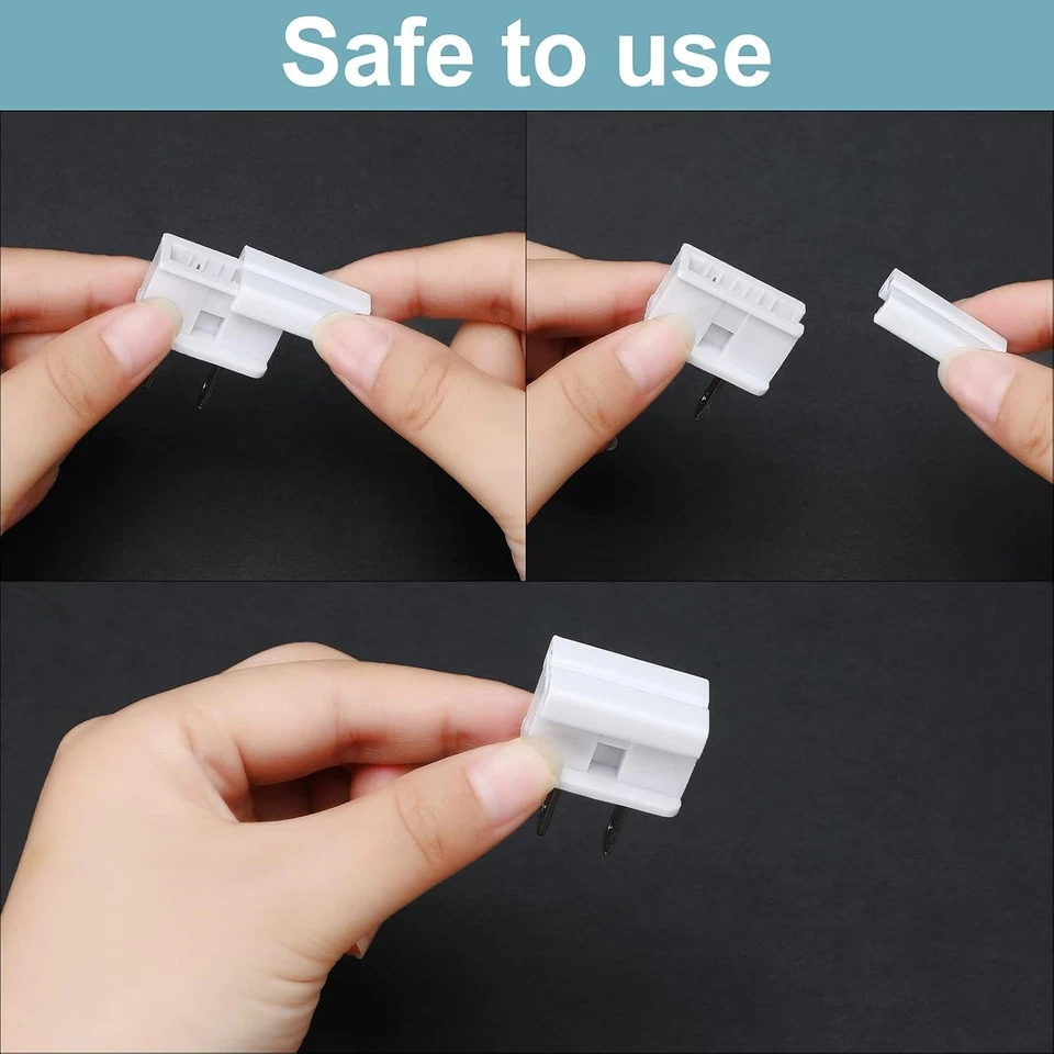 15 Pieces SPT-1 Christmas Light Slip Plug Female Vampire Slip Plug Inline Zip... - Image 4 of 4