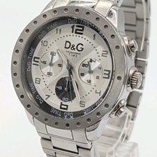 Dolce & Gabbana NAVAJO DW0191 Chronograph Men's Round Silver