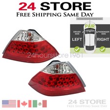 Pair Tail Lights Lamps Leftright For 2006-2007 Honda Accord Lx Ex Exl 4dr Sedan Pair Tail Lights Lamps Leftright For 2006-2007 Honda Accord Lx Ex Exl 4dr Sedan
