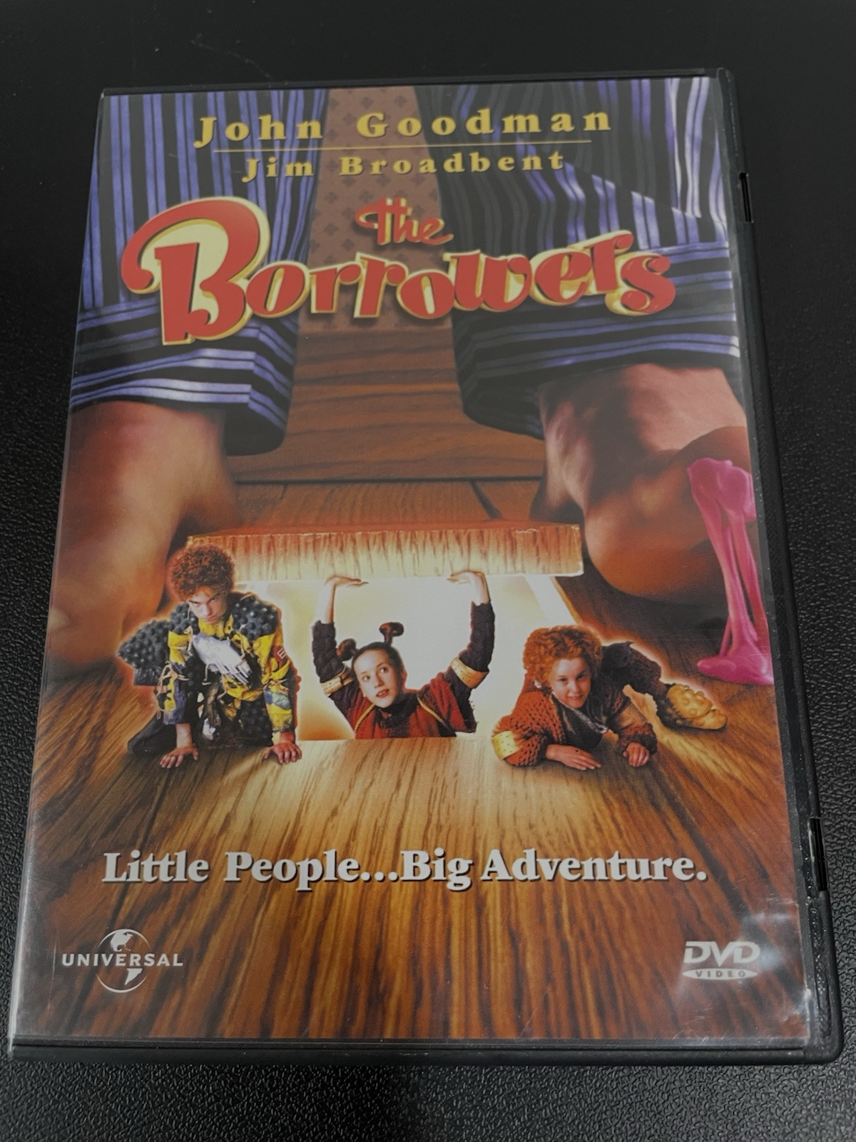 THE BORROWERS John Goodman (WS/FS 1998) DVD Original Case LIKE NEW