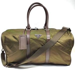 バッグ 98ss PRADA SPORT Nylon Leather BostonBag Pradasports PRADA SPORTS Boston bag, shoulder nylon, reddish brown