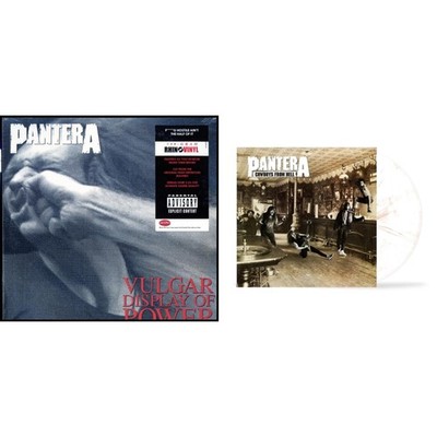 Pantera - Cowboys From Hell (Marbled Brown LP Vinyl) (I) & Vulgar Display Of