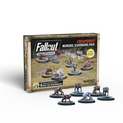 Fallout: Wasteland Warfare - Creatures: Mongrel Scavenging Pack - Englisch