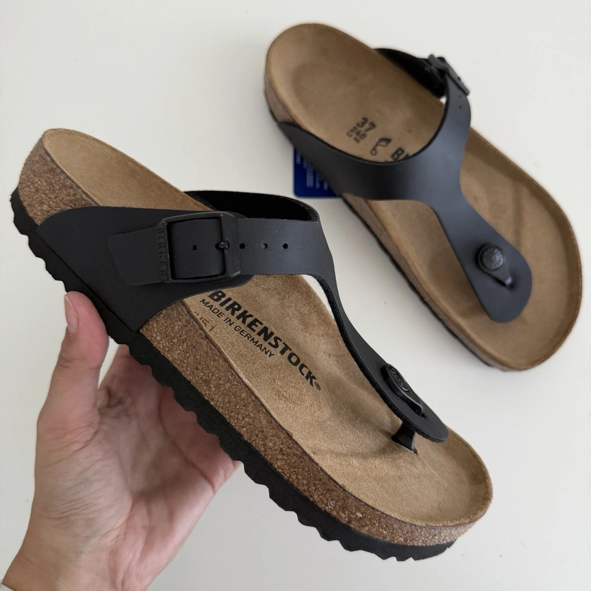 Birkenstock Gizeh Blue Sandals for Women for sale | eBay