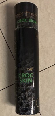Fahrenheit Croc Skin Curling Iron 1'' Ceramic Tourmaline Ionic Black