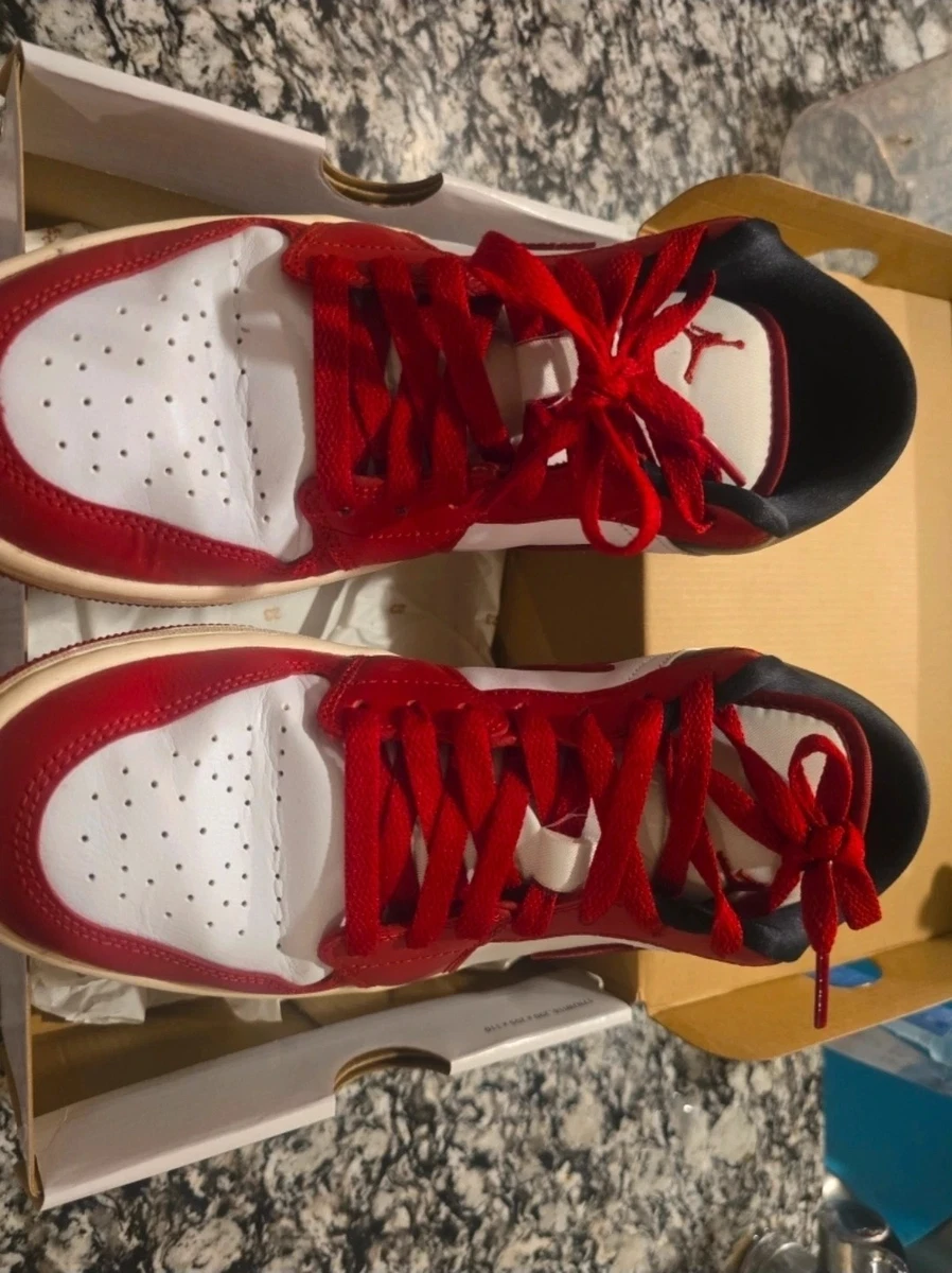 Jordan 1 Low Gym Red Black W for sale | eBay