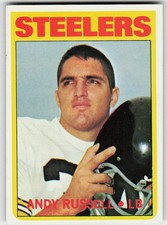 1972 Topps #330 Andy Russell FOOTBALL Pittsburgh Steelers
