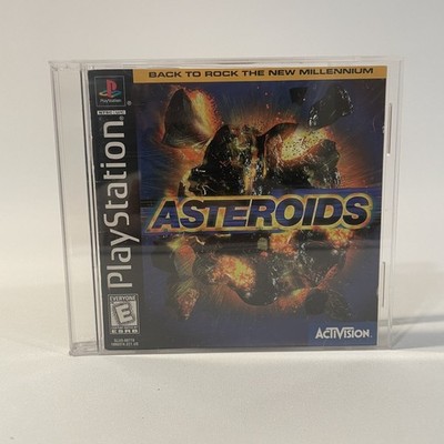 Asteroids Sony PlayStation 1 PS1 Arcade Space Shooter Video Game