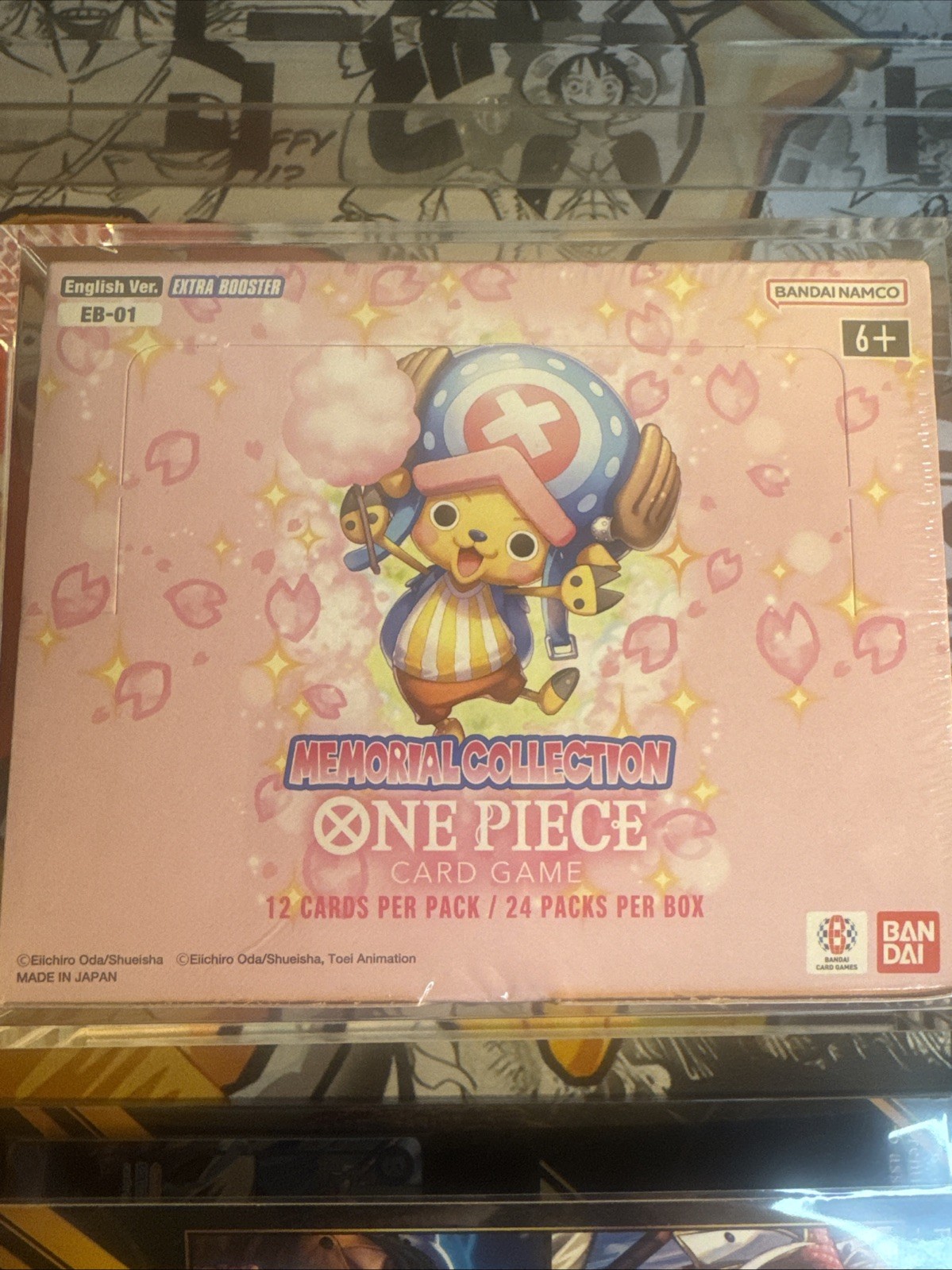 ONE PIECE -Memorial Collection Booster Box (EB-01) – English – NEW & SEALED
