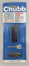 Chubb Window Lock With Key 8K120M Brown Finish for Wooden Windows