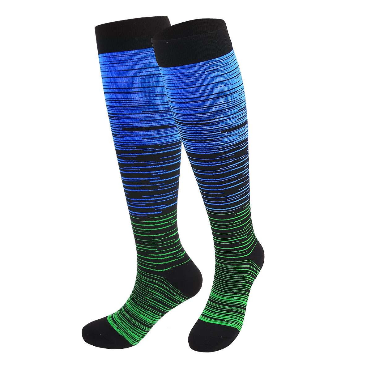Plus Size Compression Socks Calf Sleeve Men Women Extra Wide 15-20mmHg 2XL-4XL