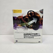 Vintage 1997 Macromedia Director 6 Multimedia Studio for Macintosh