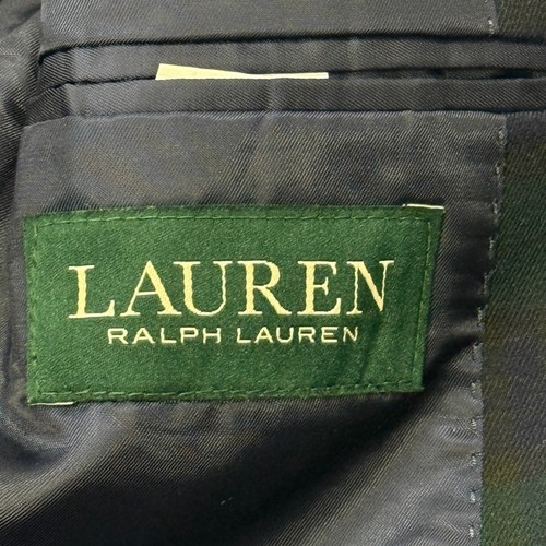 Lauren Ralph Lauren Blackwatch Plaid Blazer Jacket Classic Fit Kids Boys 10R - Picture 3 of 9