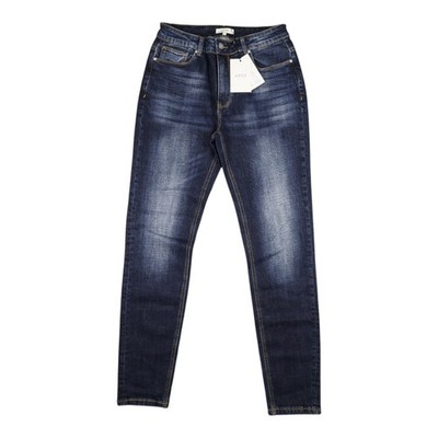 ARNE Jeans Mens 32 Blue Denim High waist Skinny Stretch zip fly pants 32x31 NWT