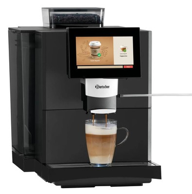 Bartscher Easy Plus 550 Kaffeevollautomat Schwarz 19 Bar Touch 550g Tank