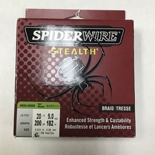 Spiderwire STEALTH fishing line 200 Yards 20lbs 