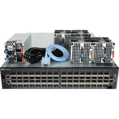 Dell Networking Z9664F-ON 64P 400GbE QSFP56-DD OS10 PSU-I/O Switch