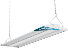 300W LED Linear High Bay Shop Light  35000LM 0-10V Dimmable