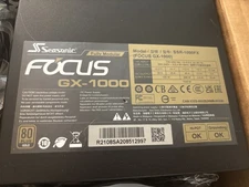Seasonic FOCUS V3 1000W ATX 80+ Gold GX-1000 Full-Modular Power Supply PSU