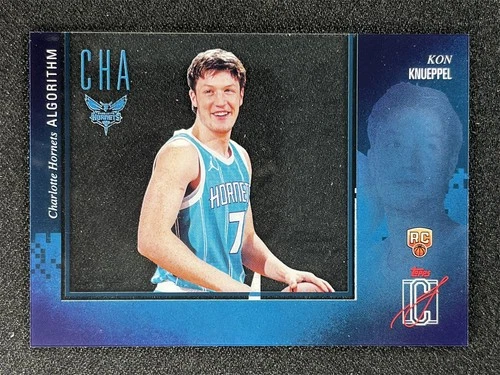 2025 Topps Signature Kon Knueppel Base (RAW)