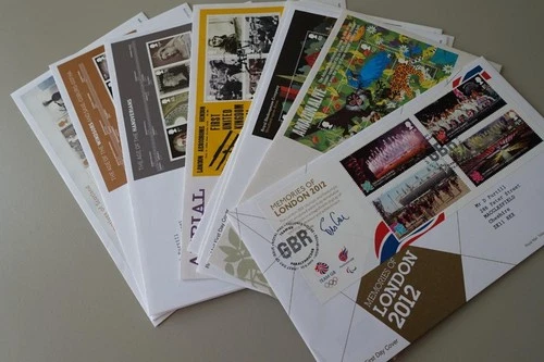 GB Fine Collection of 10 Different MINIATURE SHEET First Day Covers FDCs