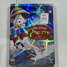 Pinocchio DVD 2009 Platinum Edition 70th Anniversary Disney Classic