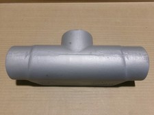 New Appleton 3" Type T Form 35/85 Conduit Body Unilet Cast Iron 5 AK