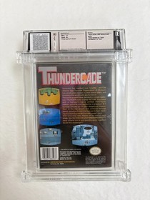 WATA 9.2 B+ - Thundercade NES - Sealed 1989 Arcade Action - Collector Grade!