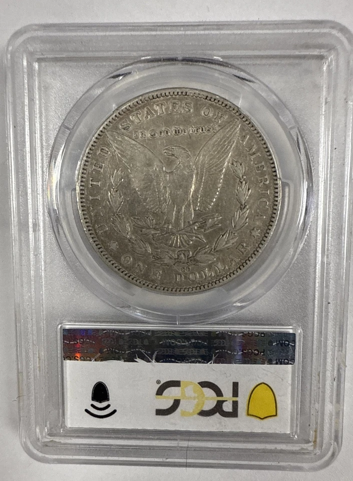 1891-CC Morgan S$1 Silver $1 Dollar PCGS VF30 Very Fine - Image 3 of 4