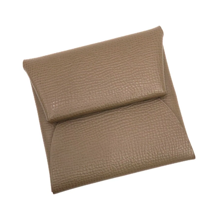Hermes — Hermes Bastia Epsom Gray Bag 2022 U Stamp #SAB16410