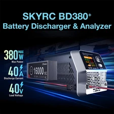 SKYRC BD380 380W Battery Discharger with Real-Time Data