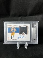 2020 PANINI ENCASED ROOKIE CAP JUSTIN HERBERT PATCH AUTO Chargers 13/50 #103