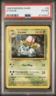1999 POKEMON BASE SET UNLIMITED #30 IVYSAUR PSA 6