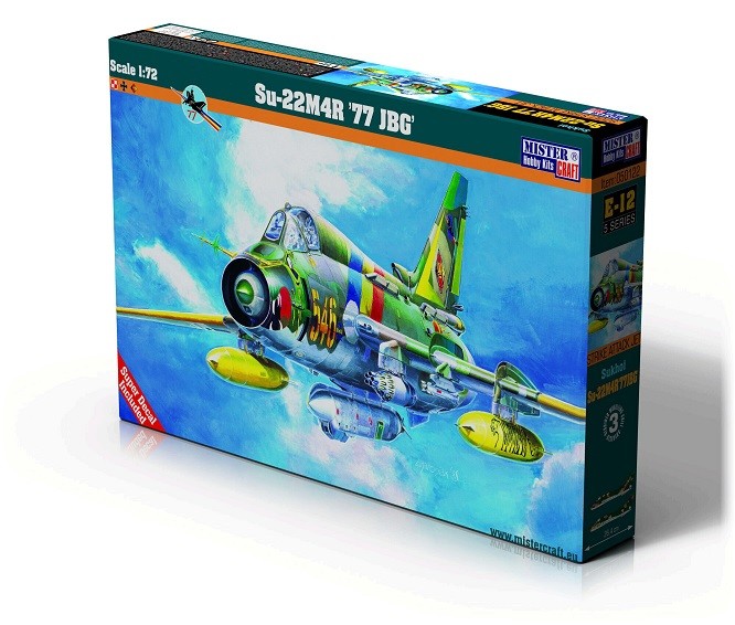Mistercraft E-12 - 1:72 Su-22M4R 77 JBG - New