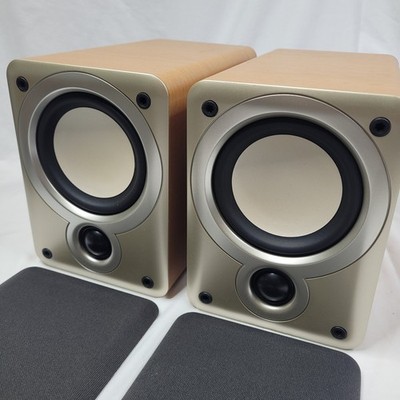 Denon SC-M53 2 Way Bookshelf Speakers Soft Dome Compact Wood