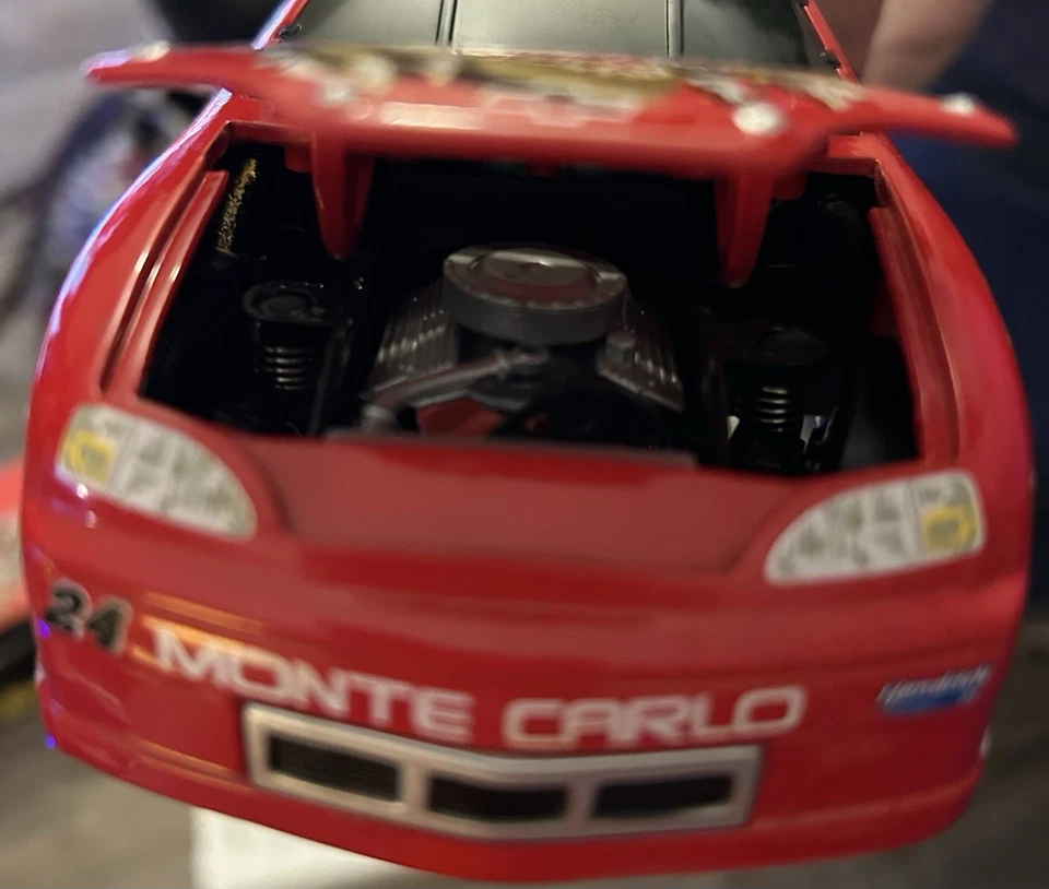 Jeff Gordon #24 Dupont Action 1997 Jurassic Park escala 1/24 diecast BW Bank Foto 3 de 4