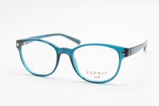 NEW ESPRIT ET17536 COLOR-508 BLUE AUTHENTIC EYEGLASSES 49-17