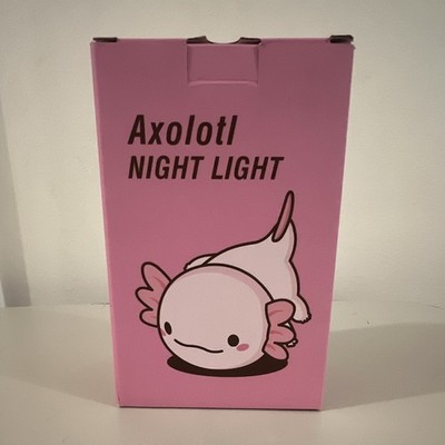 DREAMING MY DREAM Axolotl LED Night Light Pink USB Touch Timer Dimmable DS-AX-01