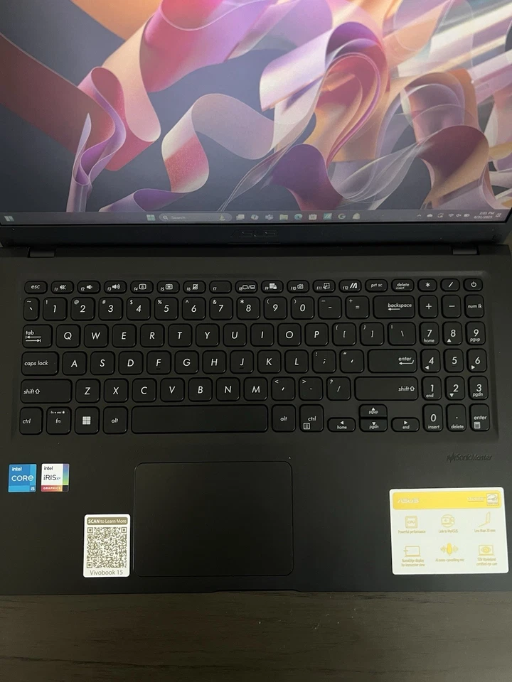 ASUS VivoBook 15 Laptop Intel 5 11th Gen 8GB RAM - Image 3 of 4