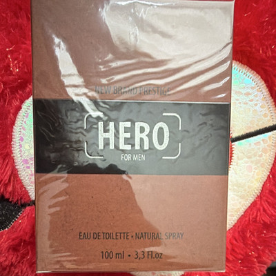 New Brand Prestige Hero for Men Eau de Toilette Spray Regular 3.3 fl oz