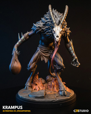 C27 - Klaus & Krampus Marvel Fan Sculpts (Crisis Protocol Scale)