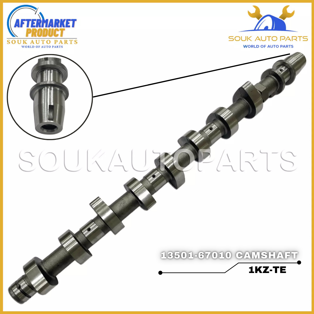 トヨタ 軽油 １ＫＺ－ＴＥ カムシャフト （１３５０１－６７０１０）純正。中古。 13501-67010 CAMSHAFT 1KZ-TE For Toyota LAND CRUISER PRADO HILUX