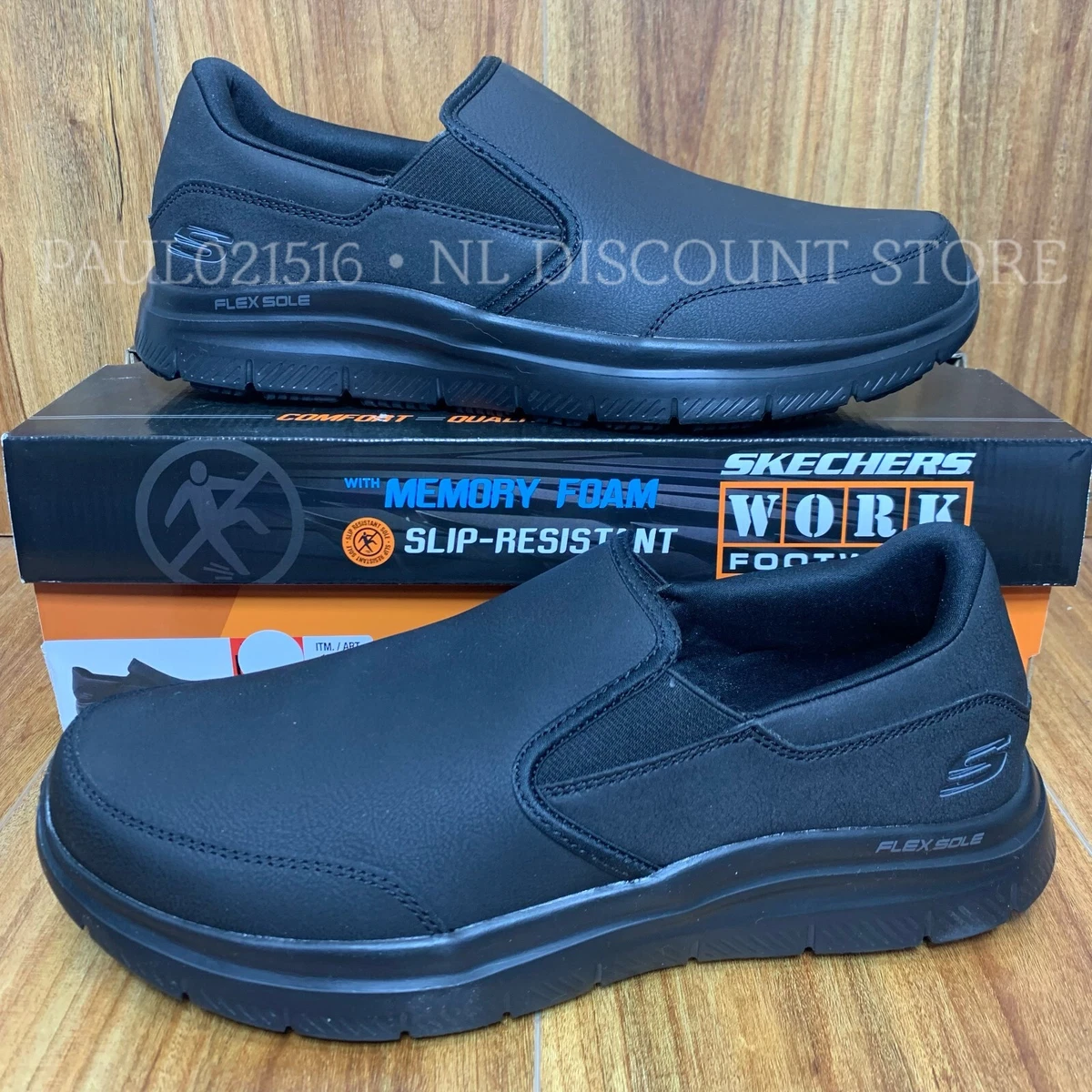 Skechers work shop discount