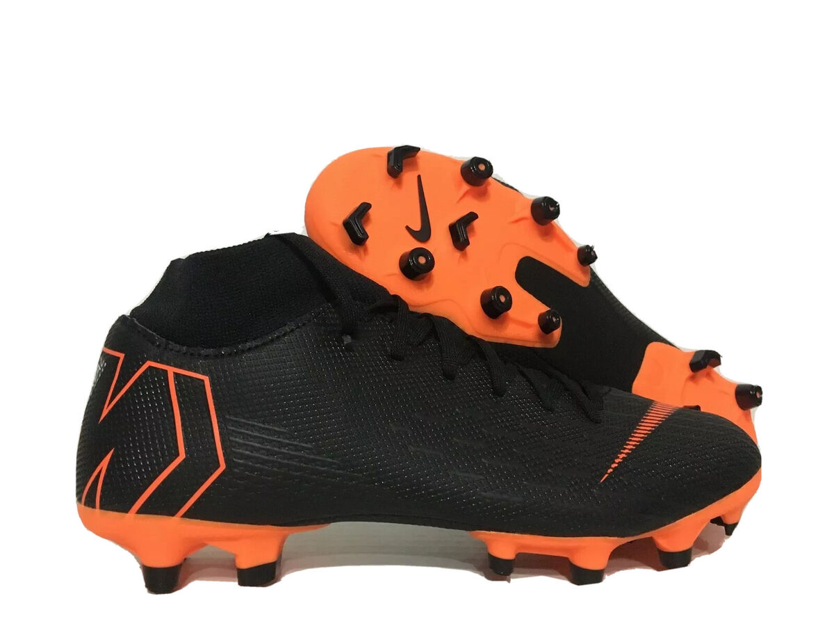 Nike Mercurial Superfly 6 Academy FG Soccer Cleats Black Nike Mercurial Superfly 6 Academy FG Soccer Cleats Black