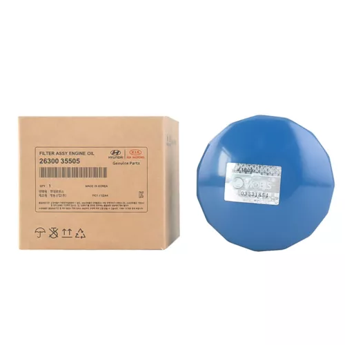 6 PACK GENUINE Hyundai Kia Engine Oil Filter OEM 2630035505 for 97-22 US Stock - Picture 2 of 7