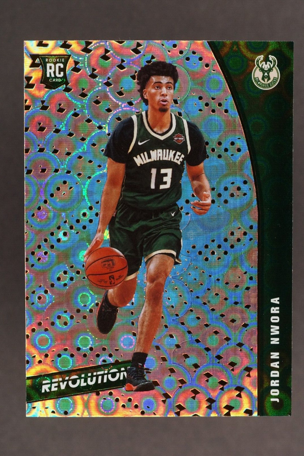 2020-21 NBA Panini Revolution Rookie Groove Jordan Nwora #120 RC BUCKS - INVEST
