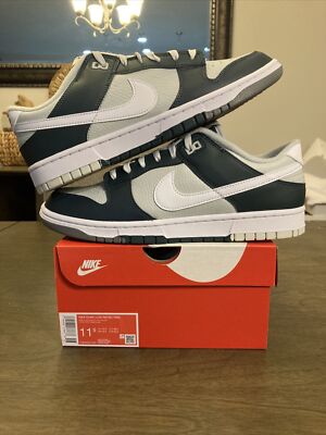 NIKE DUNK LOW RETRO PRM SE SPLIT FB8896-300 SZ 11.5 DS REPUTABLE SELLER