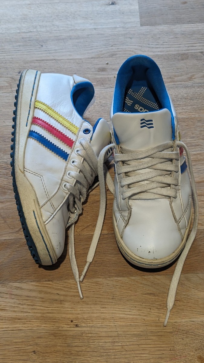 Adidas Black White Leather Golf Shoes Women's Size Good