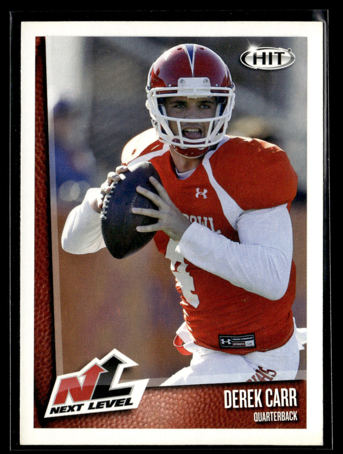 2014 SAGE HIT Derek Carr #59 Fresno State Bulldogs